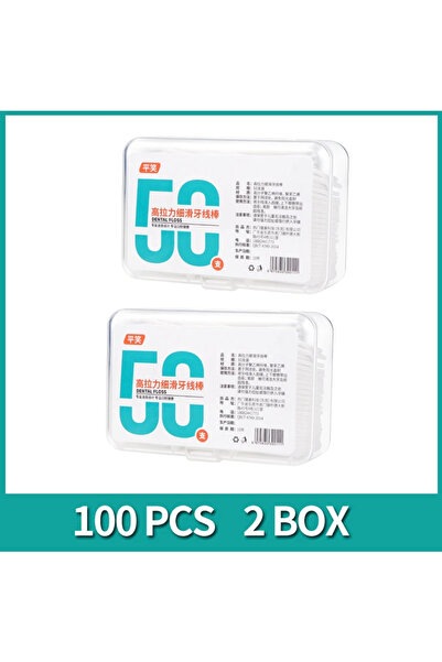 choice2 2 BOX 100PCS Wholesale 600PCS Dental Floss Dental Floss ks Clean Betw...