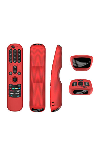 Choice Red Silicone Case Remote Control Protective Cover For AN-MR21GA/ AN-MR...