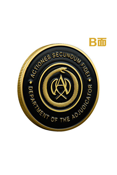 Choice عملة تذكارية من فيلم جون ويك، فندق أدجوديكاتور، عملات كيانو ريفز، فندق...