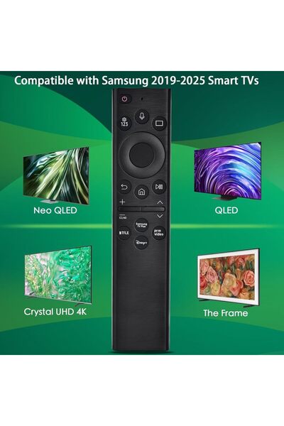 Choice جهاز تحكم عن بعد أسود للتلفزيون الذكي: بديل للتحكم الصوتي متوافق مع BN...