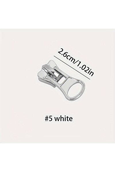Choice 10 Pcs 5sizewhite 10pcs Assorted Zipper Pull Replacements (#3, #5, #8)...