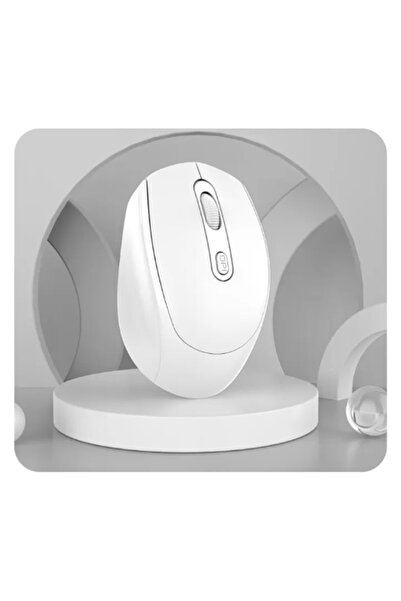 choice2 ماوس لاسلكي جديد أبيض اللون M107 بتقنية بلوتوث 2.4 جيجا هرتز، شحن صام...