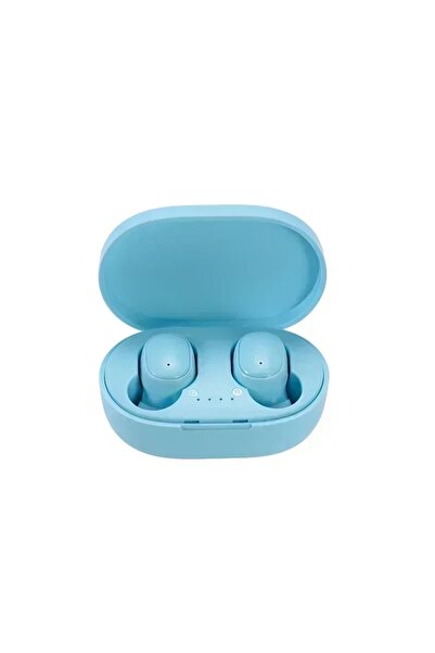 Choice1 سماعات أذن لاسلكية بلوتوث A6S TWS زرقاء اللون، سماعات رياضية ستيريو ب...