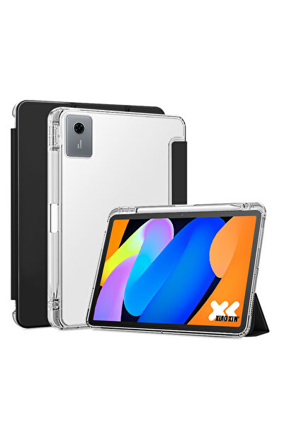 choice2 جراب Idea Tab 11 tb336fu أسود اللون، مزود بحامل قلم، وحامل خلفي ناعم ...