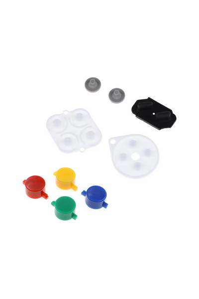 Choice4 مجموعة أزرار بنفسجية اللون (مجموعة واحدة) لجهاز SNES ABXY، مجموعة وسا...