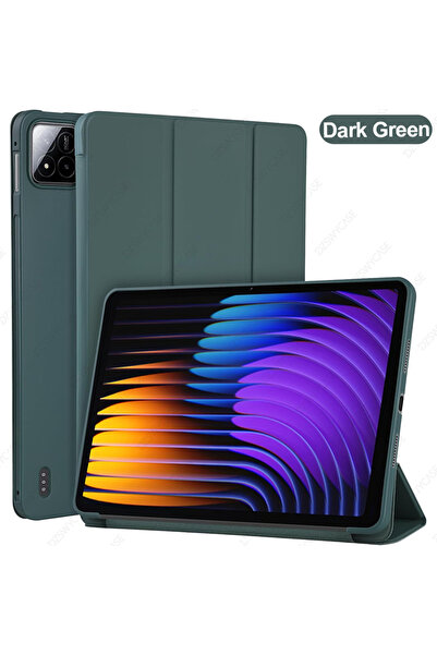 Choice3 جراب أخضر داكن لجهاز iPad 7/7 Pro (11.2 بوصة، 2024)، ولجهاز iPad 8/8 ...