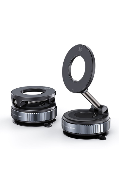 Choice حامل هاتف مغناطيسي قوي قابل للطي باللون الأسود، قابل للتعديل بزاوية 36...