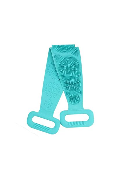 choice2 إسفنجة استحمام خضراء قطعة واحدة، فرشاة سيليكون، مناشف حمام، ليفة تقشي...