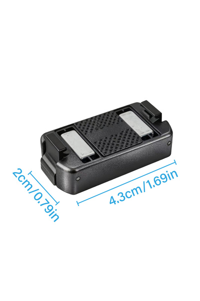 Choice حامل محول مغناطيسي أسود سريع الفك لكاميرات DJI OSMO 360 / Action 6/5/ ...