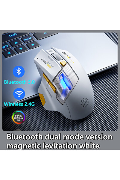 Choice إنفيك A9 برو أبيض، إنفيك A9 إكسبلورر ماوس ألعاب لاسلكي، بطارية 500 ملل...