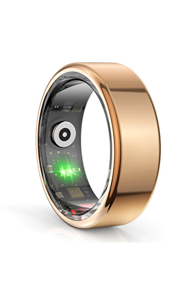 Choice6 خاتم كولمي 10 الذهبي الذكي COLMI R02، مصنوع من التيتانيوم الصلب عالي ...