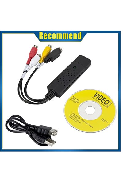 Choice بطاقة التقاط فيديو USB، محول التقاط صوت وفيديو، محول فيديو مع كابل USB...