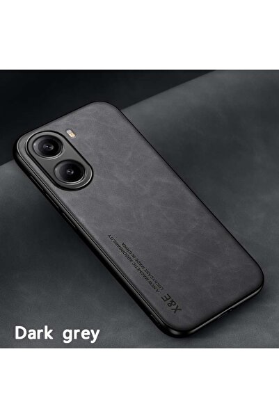 Choice غطاء واقي ضد الصدمات باللون الرمادي الداكن لهاتف POCO X7 Pro، غلاف حما...