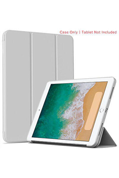 Choice9 جراب قلاب ثلاثي الطي رمادي اللون من YT لجهاز iPad Air 2 مقاس 9.7 بوصة...