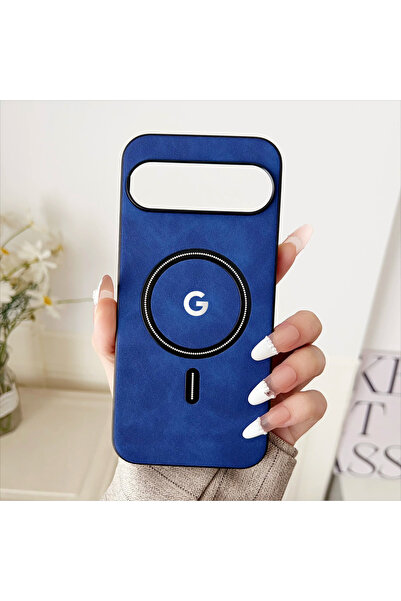 Choice3 غلاف هاتف فاخر من جلد الأزرق من جوجل بيكسل 10 برو، مناسب لأجهزة جوجل ...