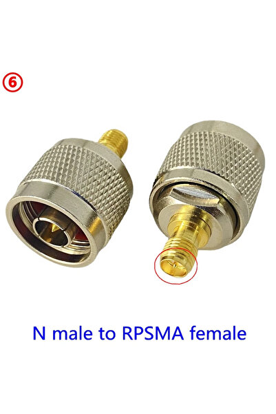 Choice3 محول RF من النوع 6-1 قطعة RPSMA/RP-SMA إلى النوع N L16 قابس ذكر ومقبس...