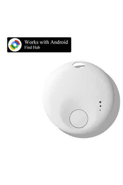 Choice1 جهاز تتبع N-Tag الأبيض Air Tag لأجهزة أندرويد، متوافق مع تطبيق "العثو...