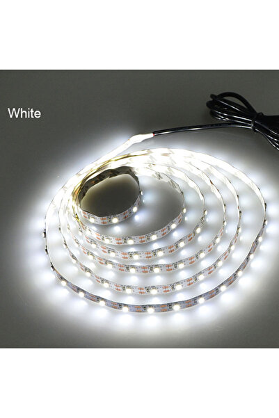 Choice9 شريط إضاءة LED أبيض بطول 2 متر، يعمل بجهد 5 فولت، متوفر بأطوال 1 متر،...