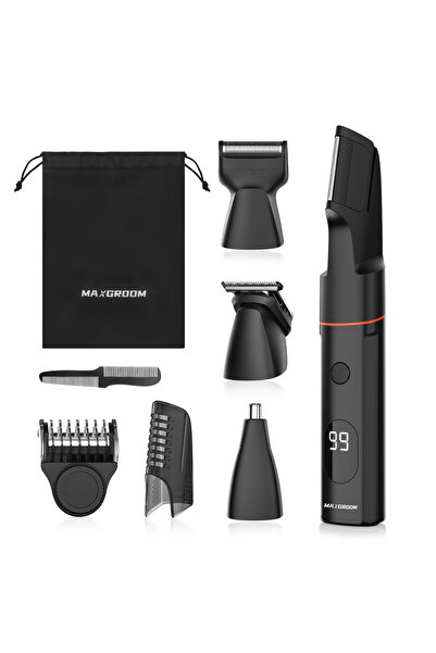 Choice Body Hair Trimmer MAXGROOM Body Hair Trimmer Kit for Men Pubic Shaver ...