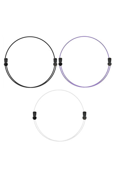 Choice1 S 3Pcs Set 3Pcs Adjustable Band Crop Tuck Tool, Black Elastic Crop Tu...