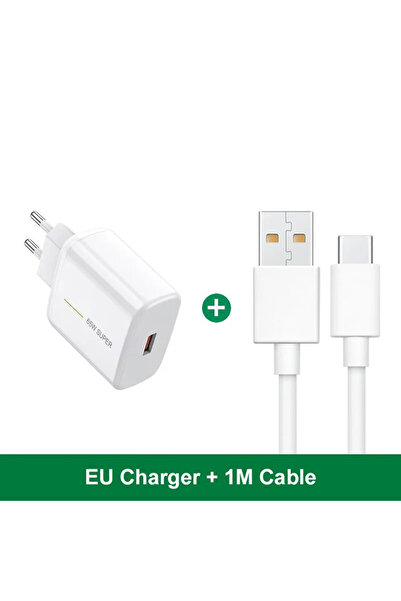 Choice5 EU Charger 1M Cable Original 65W Supervooc Fast Charger For K13 K12 K...