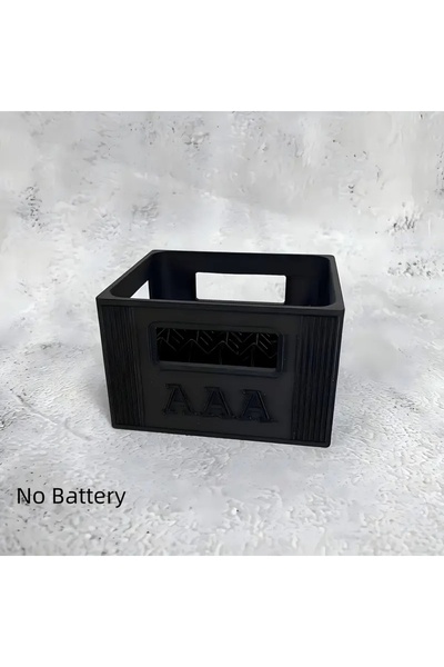 Choice3 صندوق تخزين بطاريات AAA قابل للتكديس مطبوع بتقنية الطباعة ثلاثية الأب...