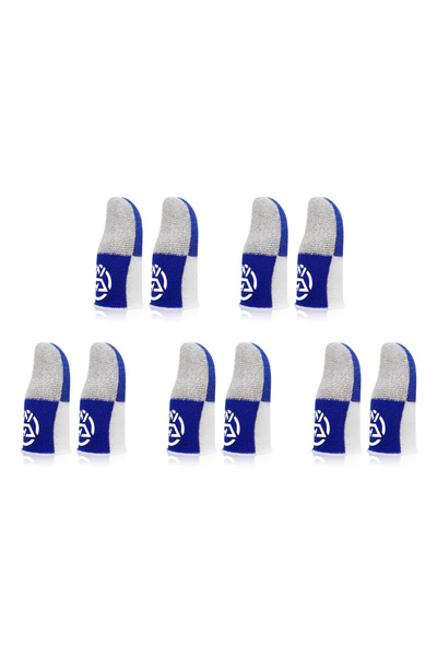 Choice11 ALLOYSEED 5Pairs blue 1-20Pairs Mobile Finger Sleeve Breathable Thum...