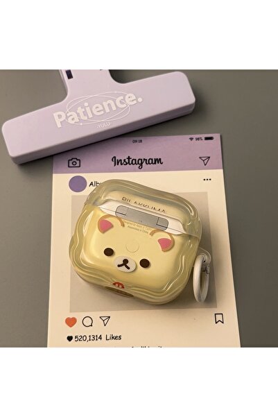 Choice3 غطاء حماية لسماعات AirPods Pro B 2025 بتصميم دب كرتوني جديد، غطاء سما...