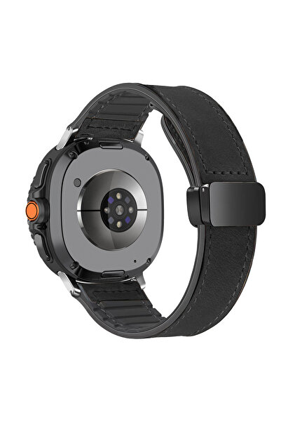 Choice37 سوار جلد جلدي لساعة Watch 8 Classic مقاس 46 مم، متوافق مع ساعات Watc...