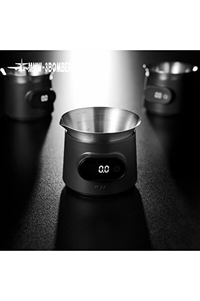 Choice Black MHW-3BOMBER ESP Coffee Scale Precision Efficiency Lightweight Co...