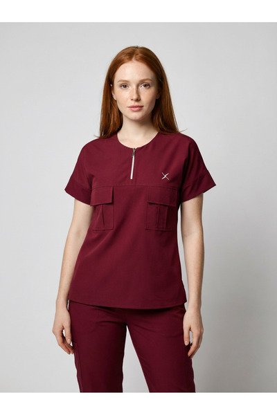 X Medical Wear Ms Flap Serisi Takım Scrubs