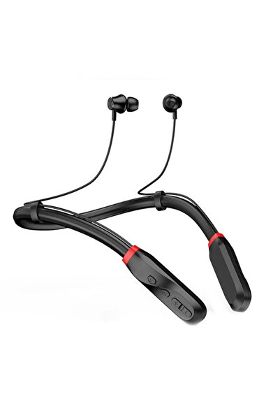 Choice black I35 Neckband Wireless Earbuds TWS Bluetooth Headphones 9D Sound ...
