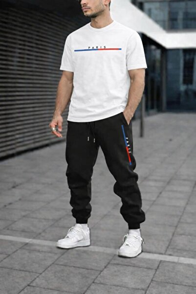 zeag Men's Paris-A Printed Sweatshirt and Trousers Set