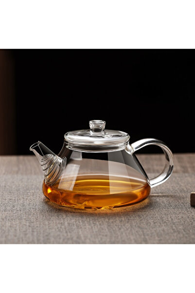 Choice A Heat Resistant Mini Glass Teapot With Filter Brewing Flower Tea Kett...
