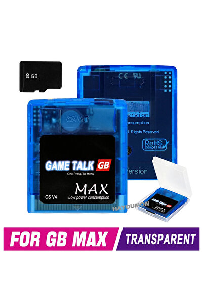 choice2 TRN Blue 2026 New 2000 in 1 OS V4 GB MAX Game Talk Cartridge Game Car...