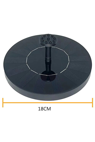 choice2 PQ-18CM Waterfall Fountain Mini Solar Water Fountain Pool Pond Garden...