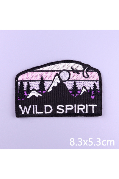 Choice42 رقعة تطريز جبلية خارجية PE4857CT، يمكنك صنعها بنفسك، شارات خياطة، زي...