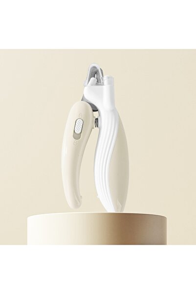 choice2 مقص أظافر احترافي أبيض للحيوانات الأليفة، مناسب للقطط والكلاب، يوفر ا...