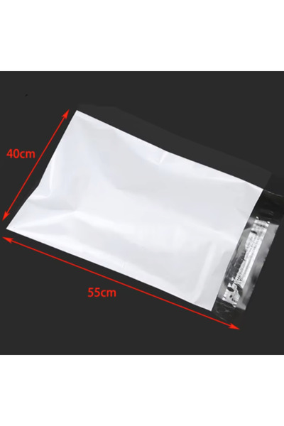 Choice14 40x55cm-20pcs Lots White Self-Adhesive Seal Courier Bags for Express...