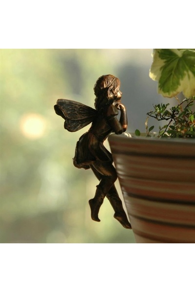 choice2 زينة معلقة على شكل ملاك فتاة جديدة من الراتنج، مزيج من الزينة الخيالي...