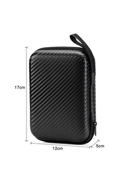 Choice9 17-12-5 حقيبة حمل سماعات رأس مقاومة للصدمات، مصنوعة من مادة EVA المقا...