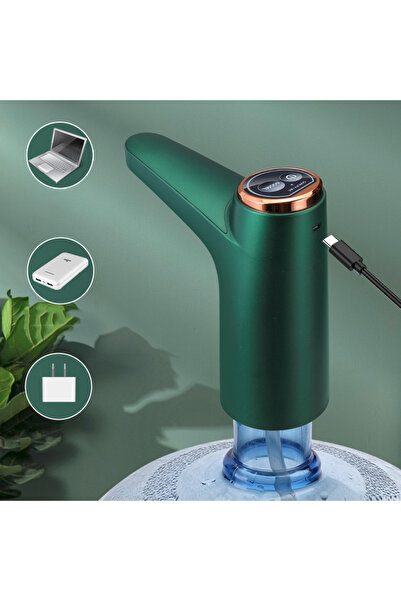 Choice5 Green Automatic Electric Water Dispenser USB Barreled Water Pump Wate...