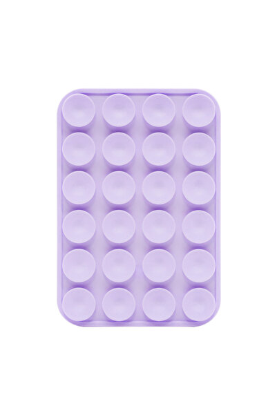 Choice8 PURPLE Silicone Suction Cup Mobile Phone Holder for Magsafe Magnetic ...