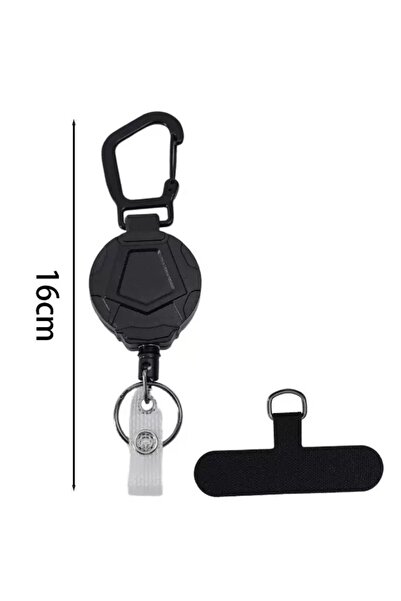 Choice3 A Anti-drop Phone Lanyard With Keychain Retractable Anti-Theft Phone ...
