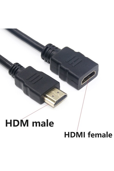 Choice كابل تمديد متوافق مع HDMI، بطول 3 أمتار، 3 أمتار، 2 متر، و1 متر، كابل ...