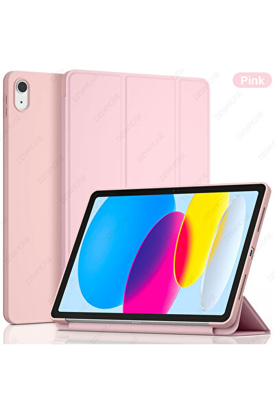 Choice1 جراب سيليكون وردي اللون لجهاز iPad (A16) الجيل الحادي عشر 11 بوصة 202...