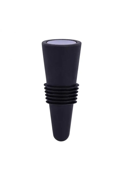 choice2 5 pcs black Wine Stoppers Silicone Wine and Beverage Bottle Cap Reusa...