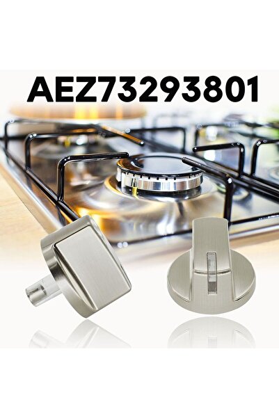 Choice مقبض بديل لموقد الغاز AEZ73293801، مصنوع من الفولاذ المقاوم للصدأ، متو...