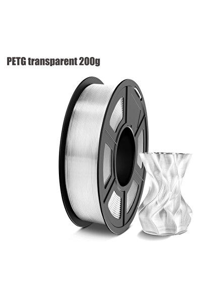 Choice15 transparent 200g PETG Filament 1.75mm , 3D Printer Filament PETG Tra...