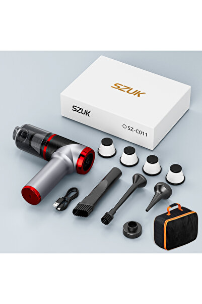 choice2 Black 4hapa bag SZUK Car Vacuum Cleaner Strong Suction Wireless Mini ...